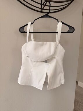 Peppermayo white tank top